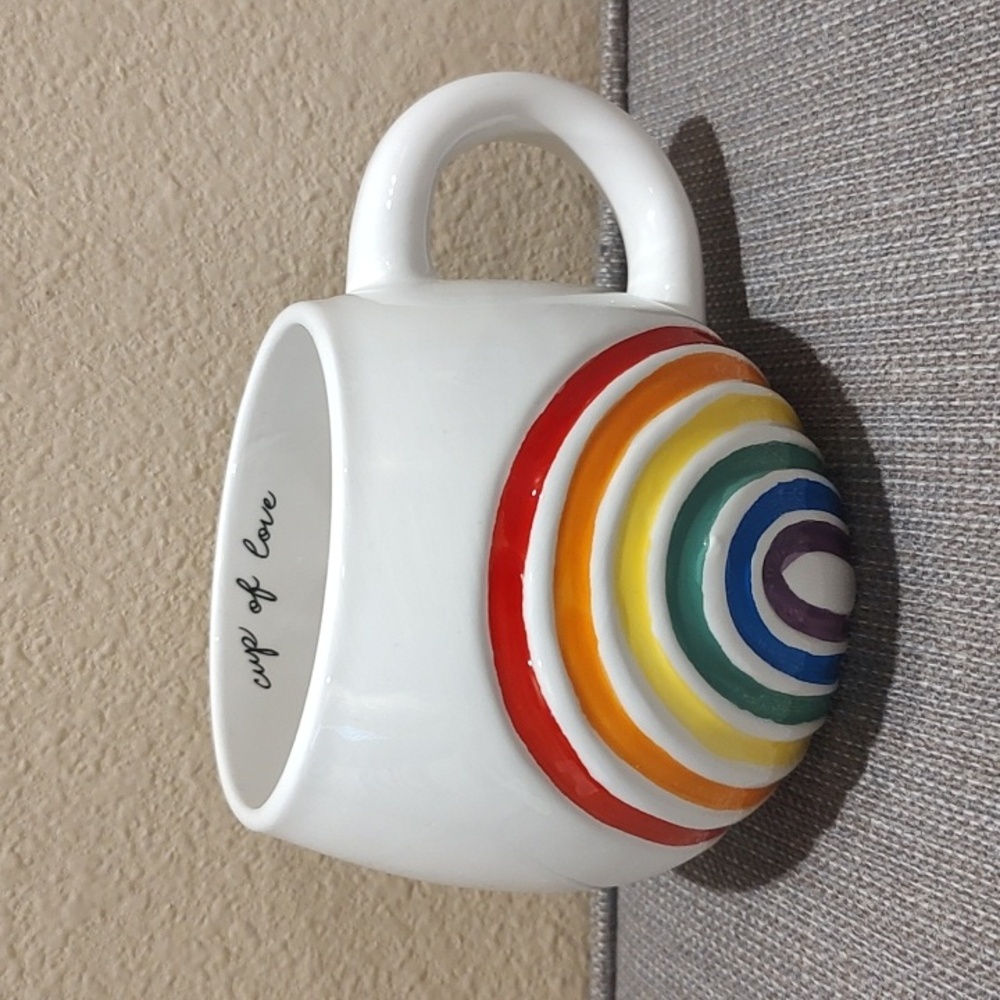 Season Of Love Rainbow Mug. New.